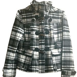Plaid Winter Coat
